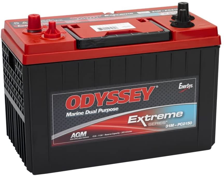 Odyssey 31M-PC2150ST-M Trolling Thunder Marine Dual Purpose Battery